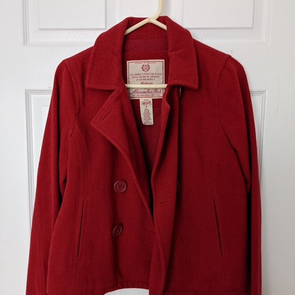 Vintage Abercrombie and Fitch Pea Coat - Picture 1 of 8